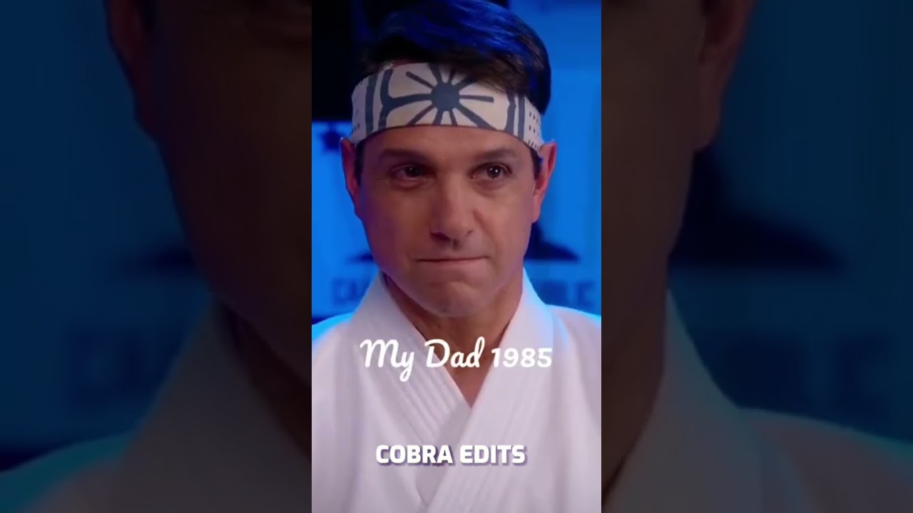 my dad 1985... #sam #daniel #cobrakai #karatekid #cobraedits