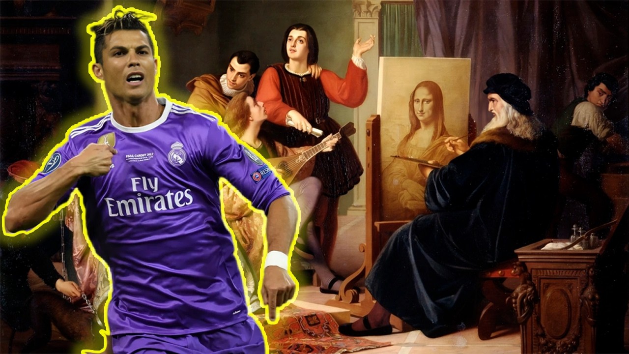 Cristiano Ronaldo or Leonardo Da Vinci ? who hitted the greatest peak in human history .
