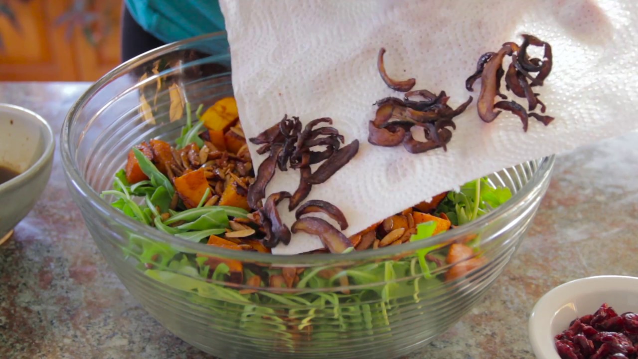 Butternut Squash Arugula Salad