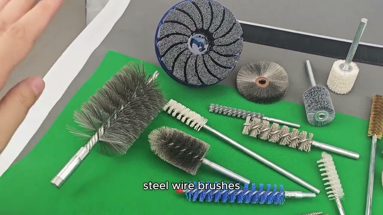 industry brushes tube brush end brush disc brush strip brush China factory