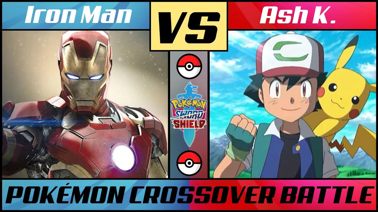 IRON MAN vs ASH K (Pokémon/Marvel Crossover)