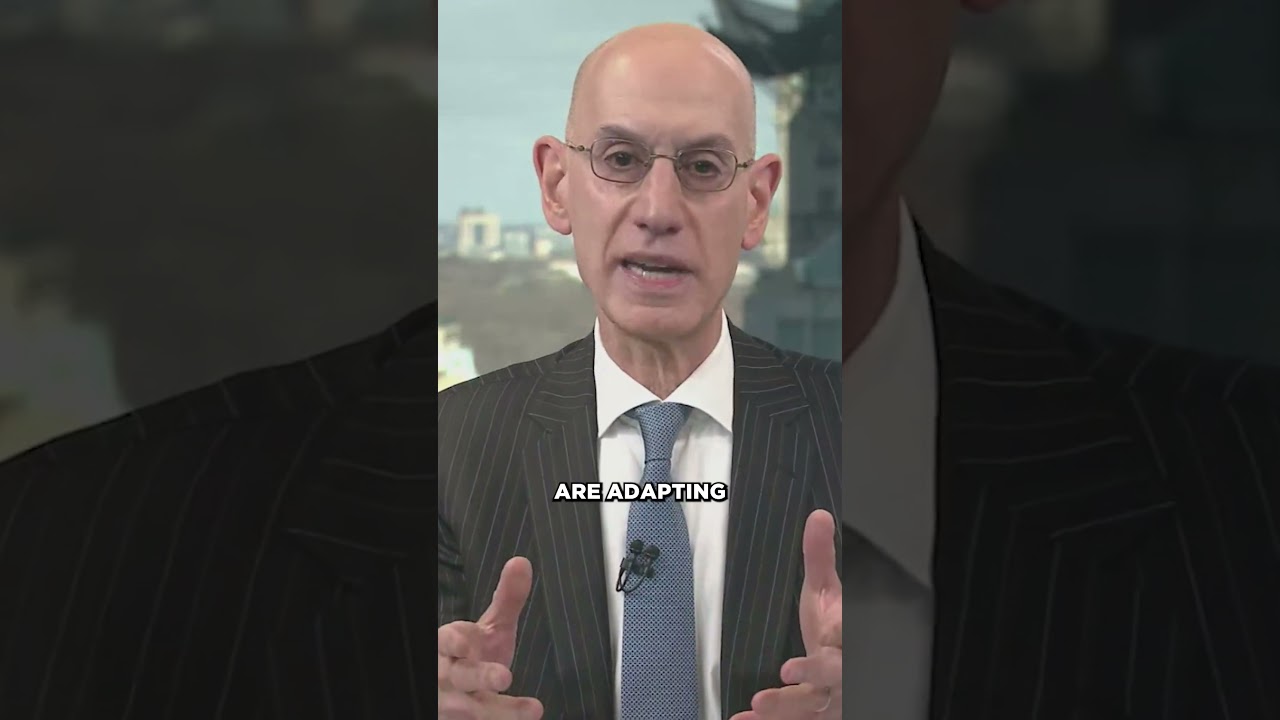 Adam Silver on Colin's 3-Point idea: &ldquo;I wish it were as simple as just moving it back.&rdquo; #NBA
