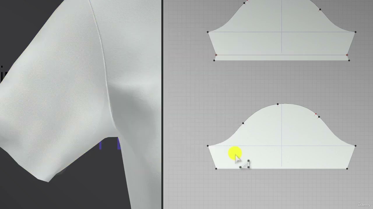 T-Shirt Hems | CLO3D for Production