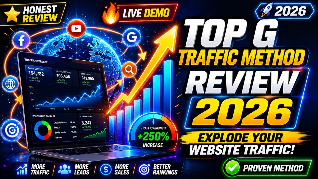 Top G Traffic Method Review 2026 🔥 Does This Traffic System Really Work? (Full Demo + Bonus)