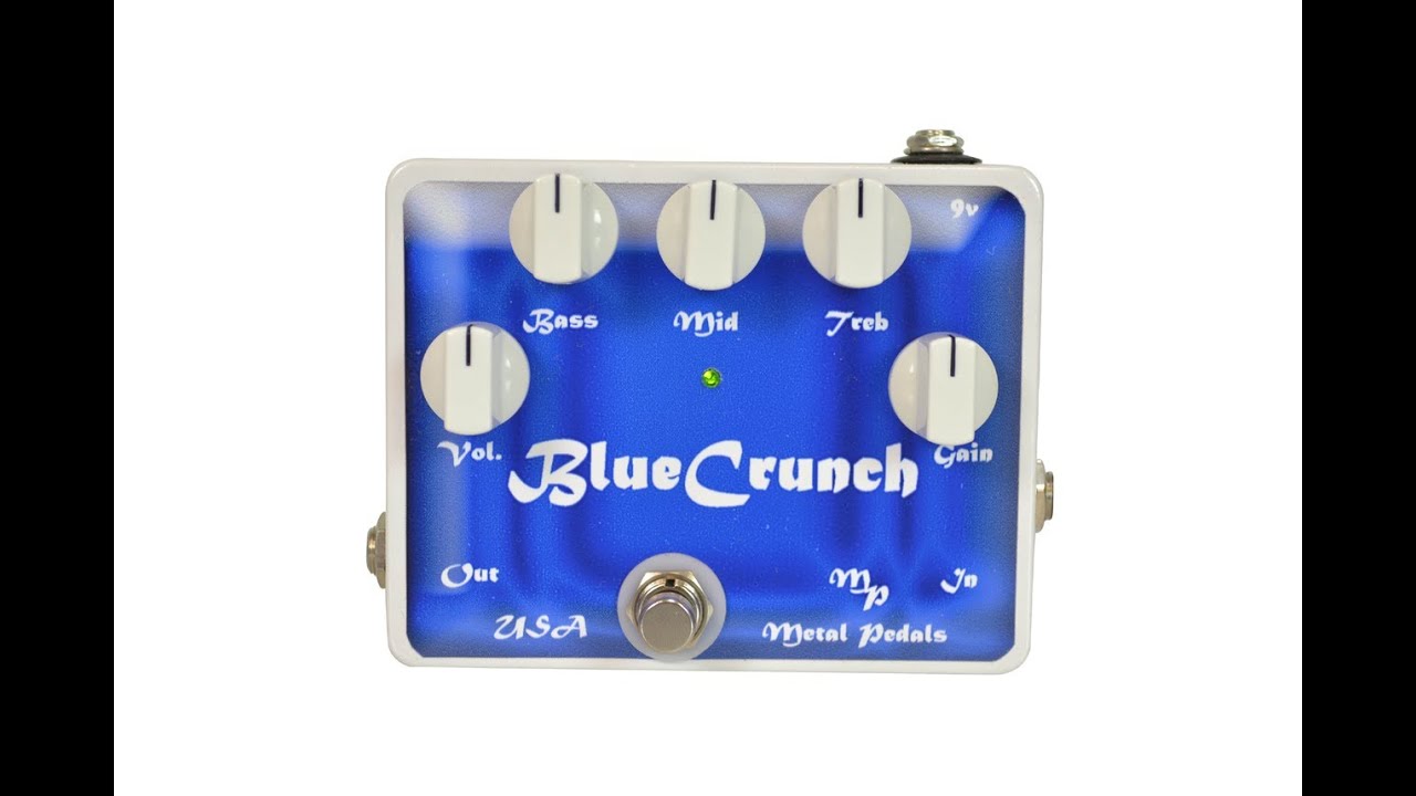 Metal Pedals Blue Crunch