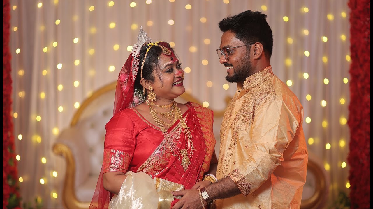BestCinematiBengaliWedding #wedding #couple #love #indianwedding #bengali # Nilanjan and Saptaparna