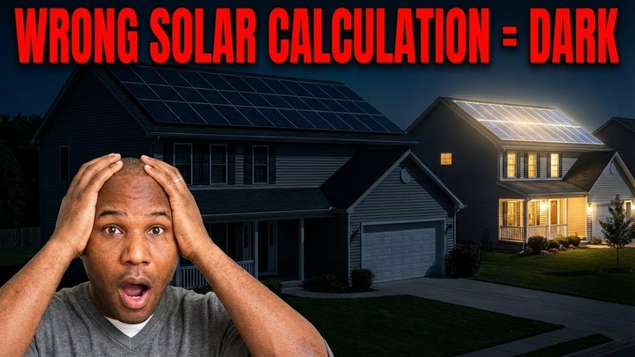 2: 8KW SOLAR POWERED GENERATOR DESIGN PART2 LOAD CALCULATIONS V2