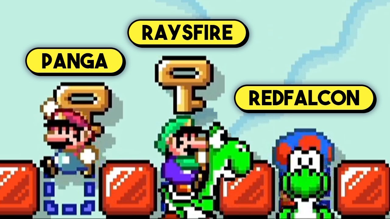 What Happens When Three Skilled Mario Maker Players Play Together? (ft. RedFalcon + PangaeaPanga)