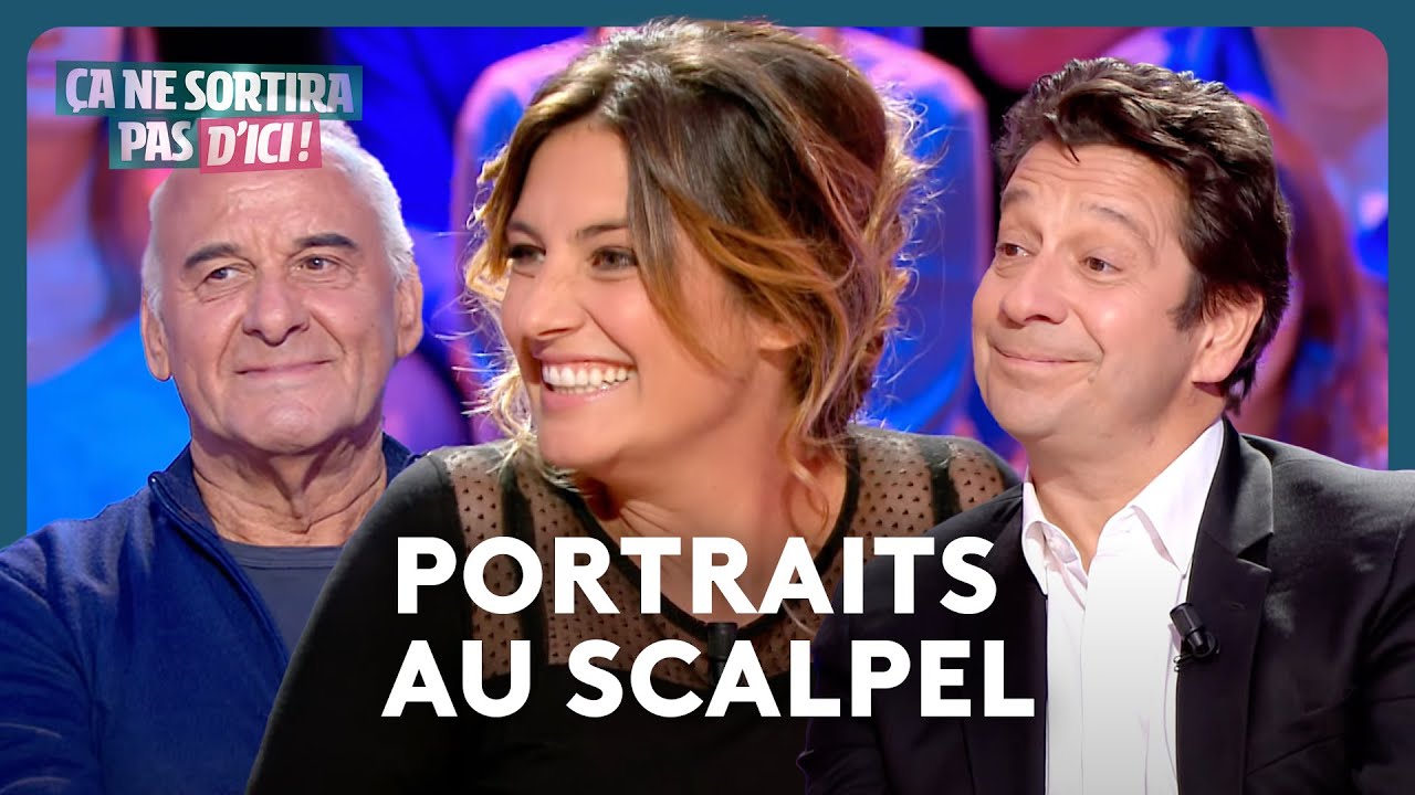 Laurent Gerra, Laëtitia Milot et Michel Fugain en consultation avec Michel Cymes