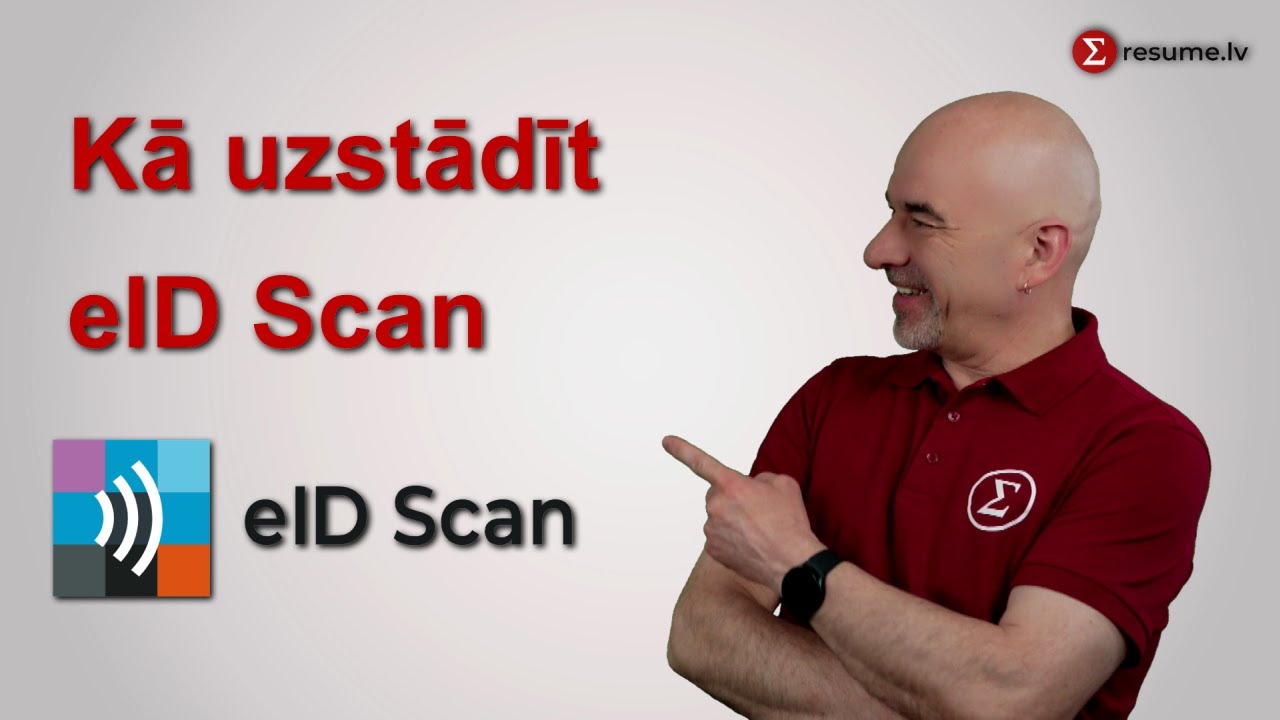 Kā uzstādīt eID Scan