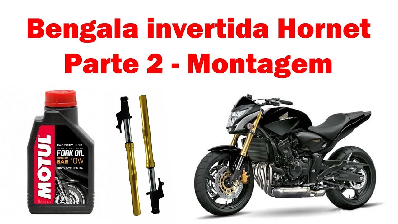 Garfo Bengala invertida Hornet montagem - Parte 2
