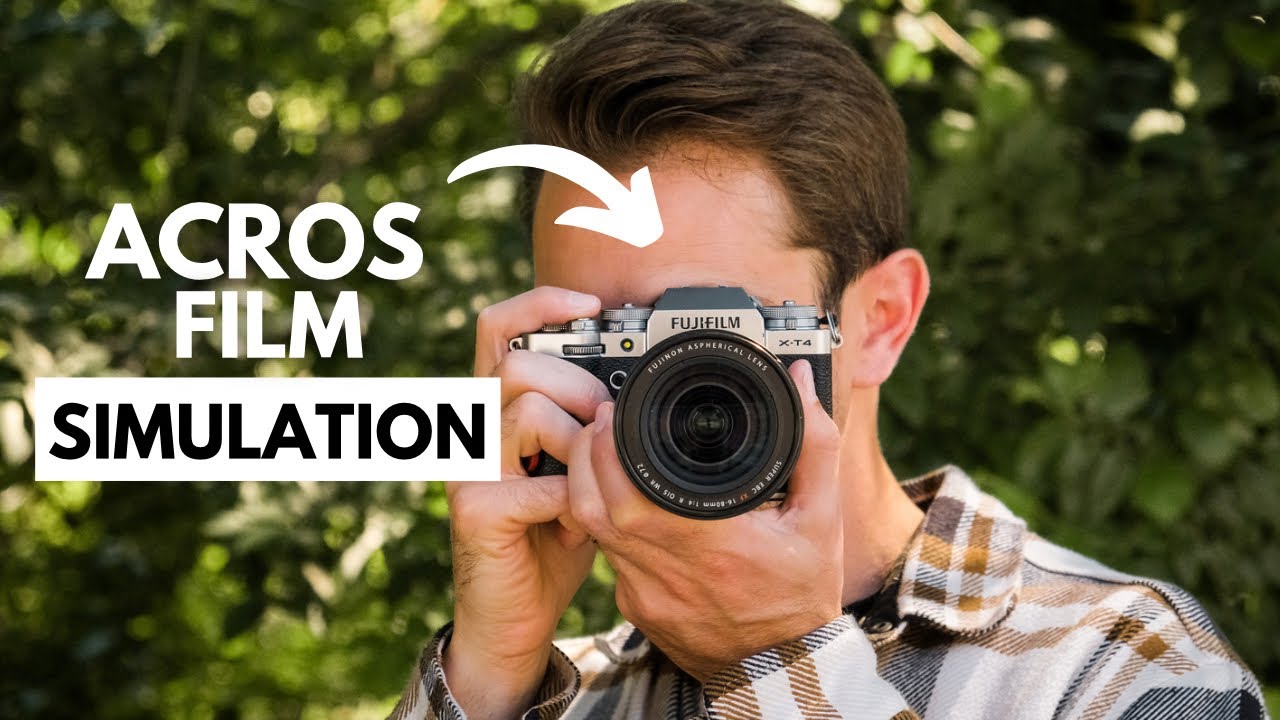 FUJIFILM ACROS Film SIMULATION | Black & White Street Photography