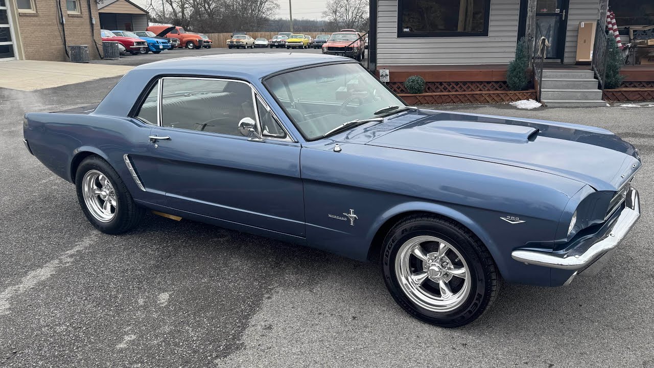 Классический Ford Mustang 1965 года. Тест-драйв. Цена: 19 900 долларов США. Maple Motors.