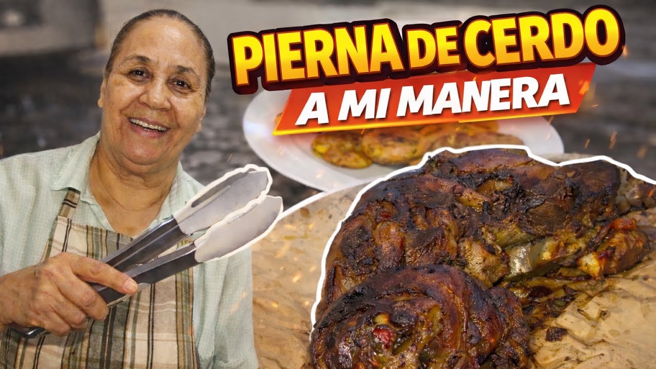 Pierna de Cerdo a mi Manera | Jugosa y Bien Doradita