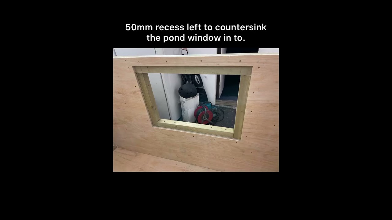 Koi Pond Build / QT / Wooden Frame Construction
