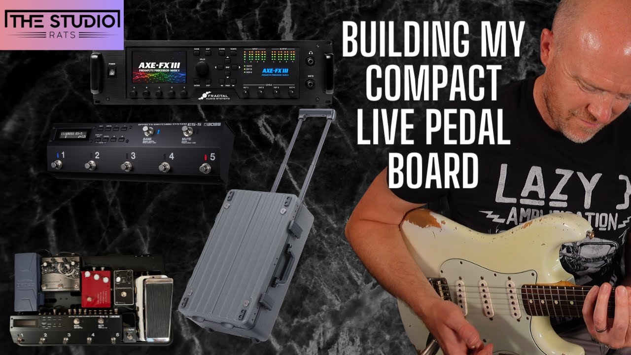 Building My Ultimate Compact Guitar Pedalboard.