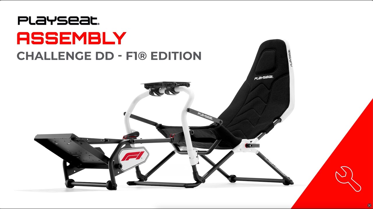 Playseat® Challenge DD – F1® Edition | Step-by-Step Assembly Guide