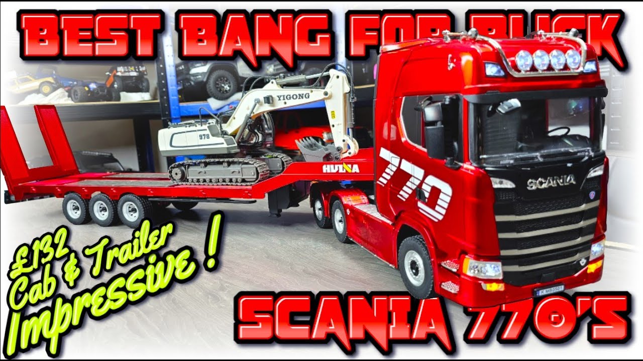 Wow Huina 1501 Scania 770s. Фантастическая цена.