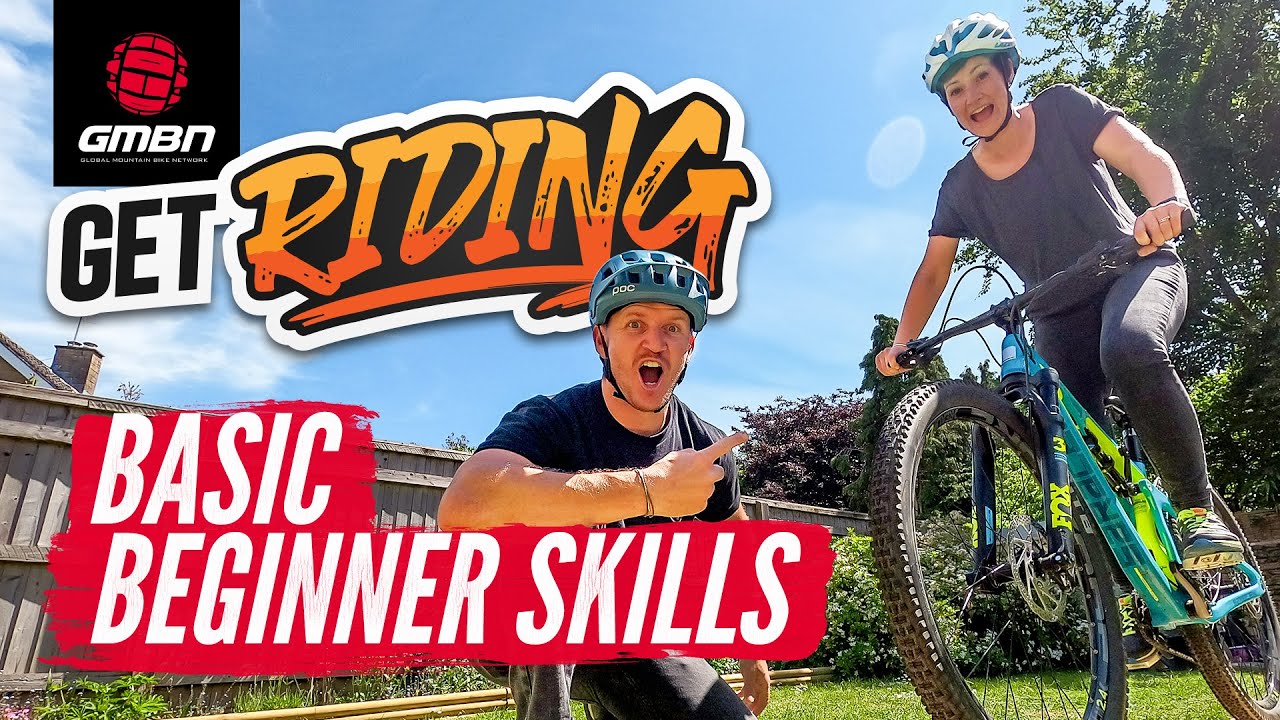 Mountain Bike Beginner Skills | Blake Teaches Jenna How To MTB | #GetRiding Week