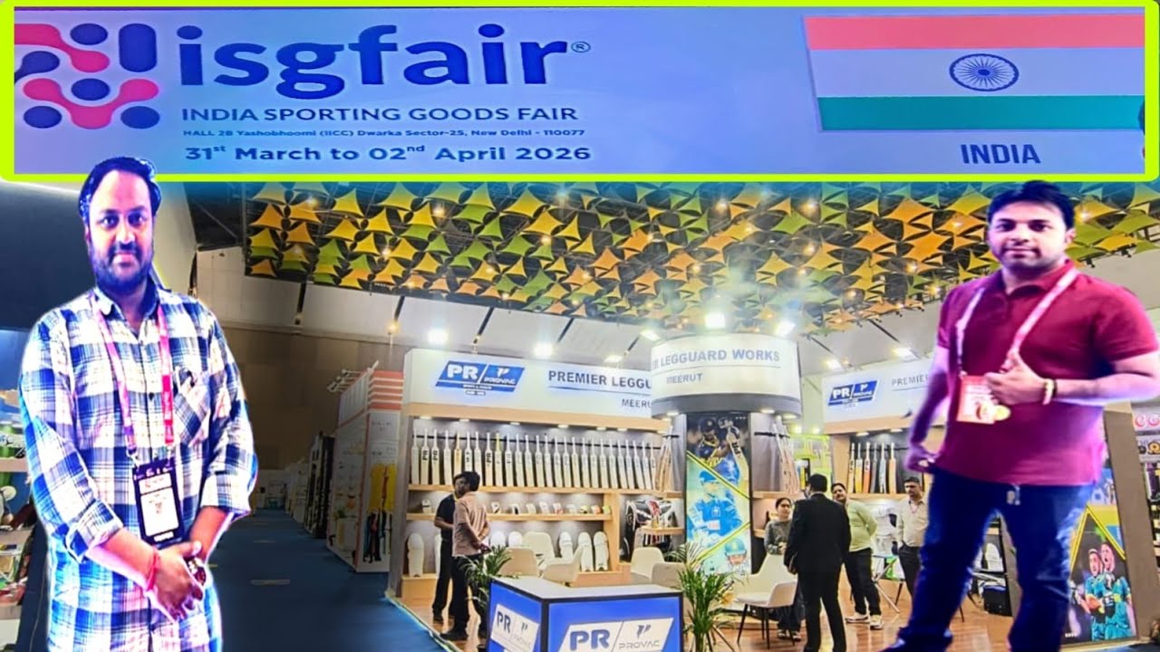 Indian Sporting Goods Expo 2026 🇮🇳 | New Business Ideas & Trends I NikhilNikkiVlogs