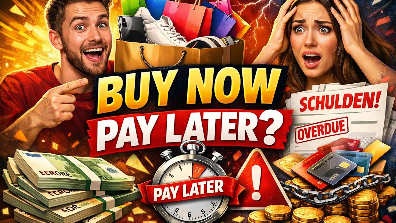 BNPL Buy now - Pay Later, Kaufe jetzt - bezahle später