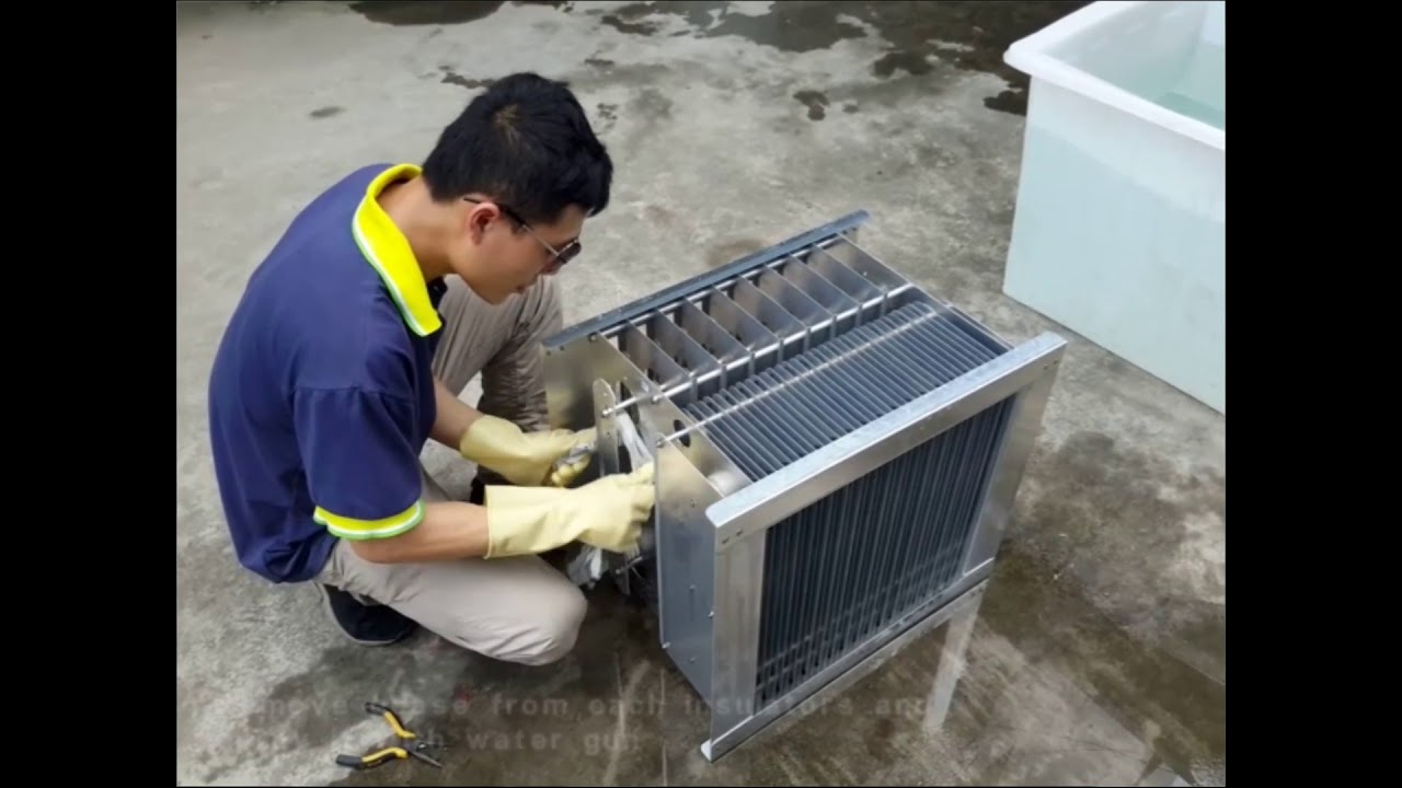 RUIHE / DR. AIRE Commercial Kitchen electrostatic precipitator ESP Operation and Maintenance Demo