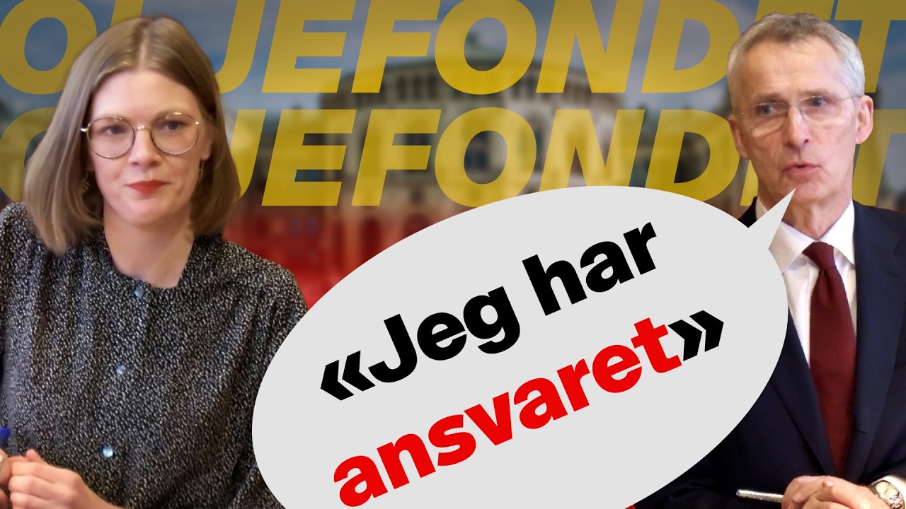 🍉 Marie vs. Jens Stoltenberg om Oljefondets investeringer - Stortinget 9. april 2025