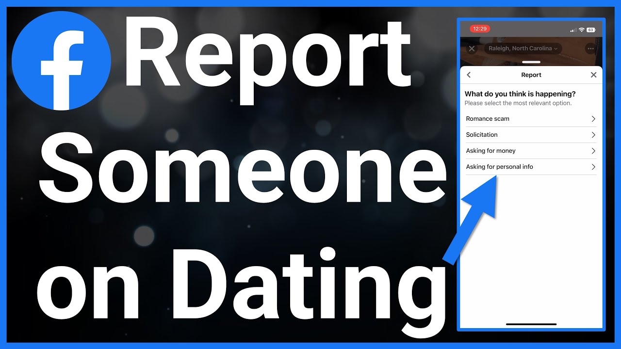 How To Report Someone On Facebook Dating