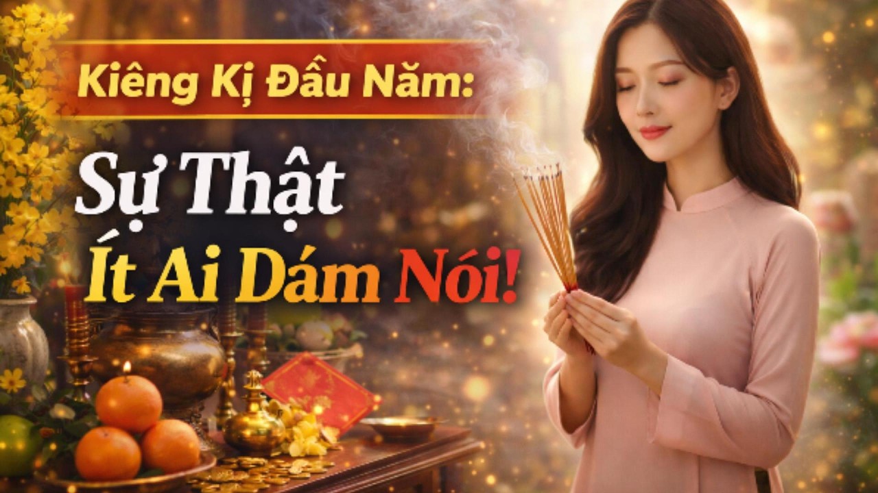 Bí Mật Tâm Linh: Kiêng Gì Đầu Năm Để Cả Năm Bình An?