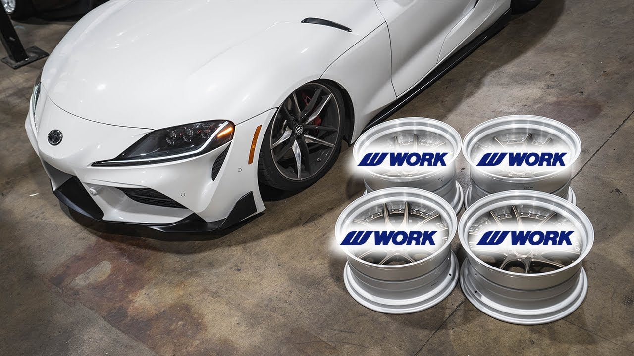 2020 GR Supra INSANE Wheel Reveal!