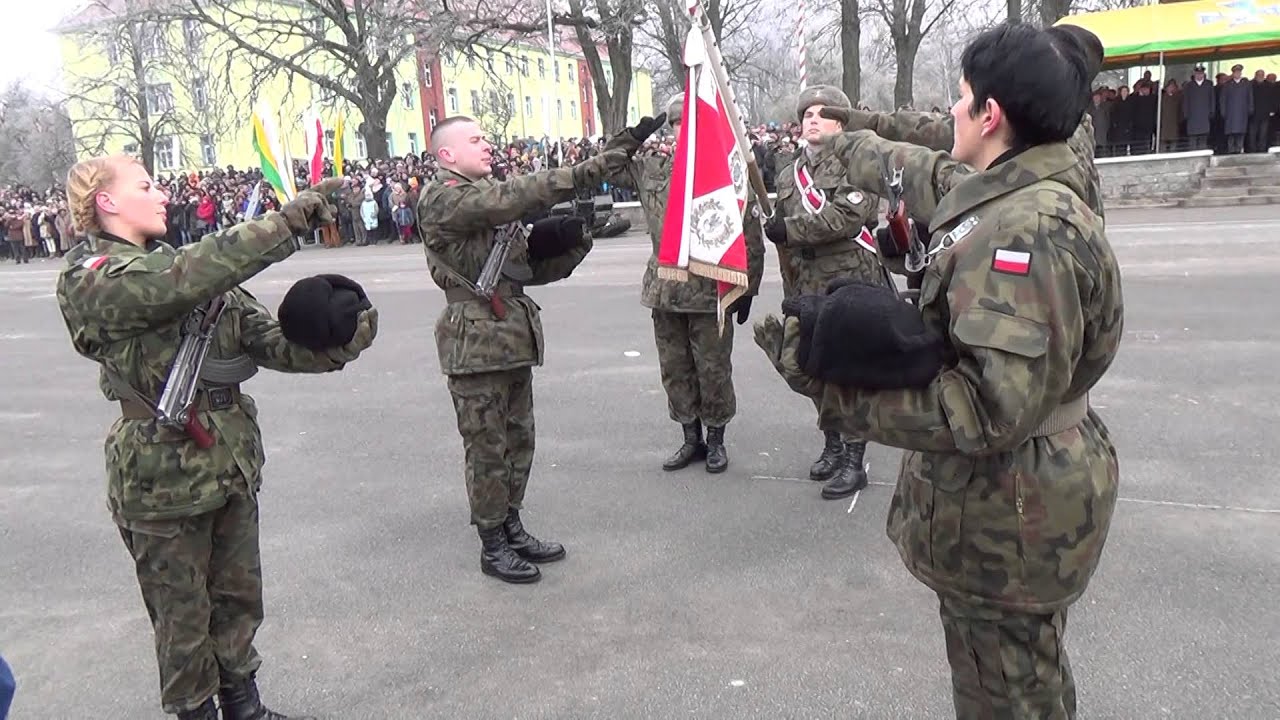 Przysięga elewów CS SP Koszalin