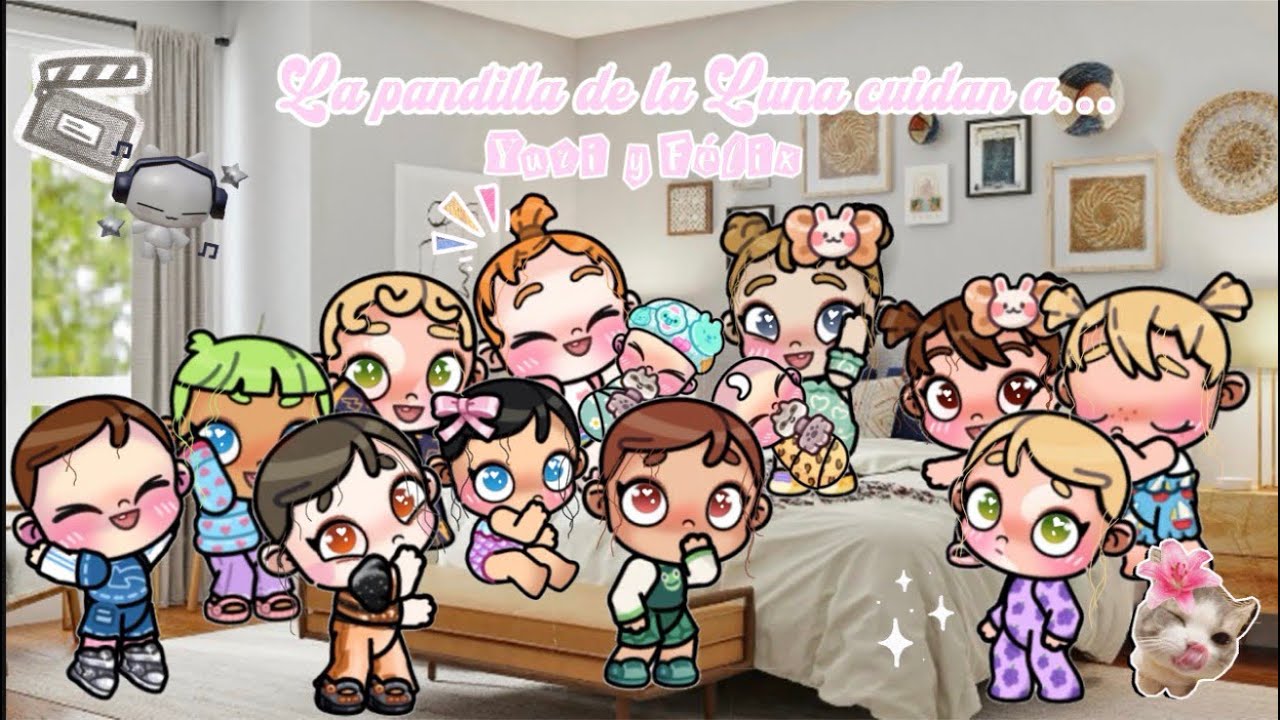 La pandilla de la Luna cuidan a Félix y Yuri ⋆˚✿🍒𐙚⋆˚/It’s Narvie ⋆˚꩜｡