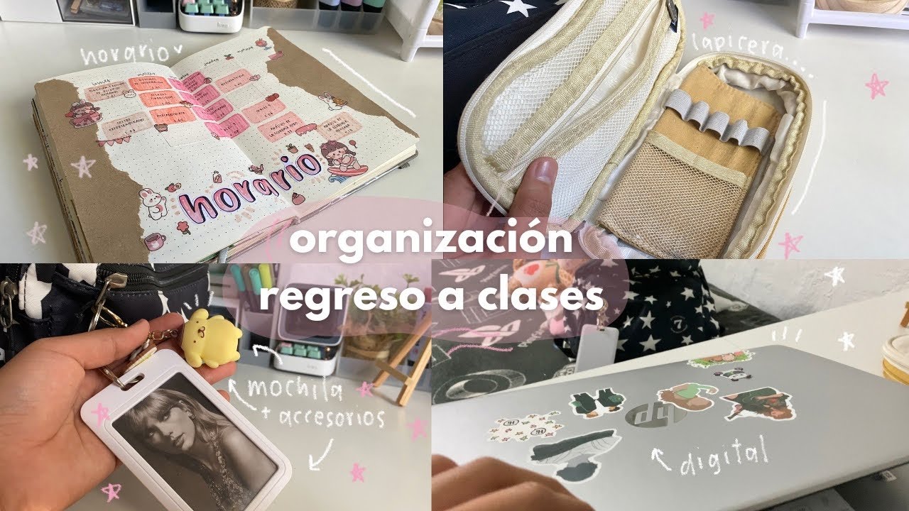mi ORGANIZACIÓN regreso a clases | 4 semestre contaduría 🌱