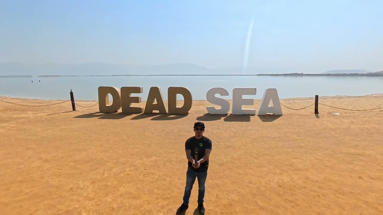 DEAD SEA ang Pinaka mababang lugar sa MUNDO. Lakbayin natin. Pinoy OFW in Holyland 2025. Israel.