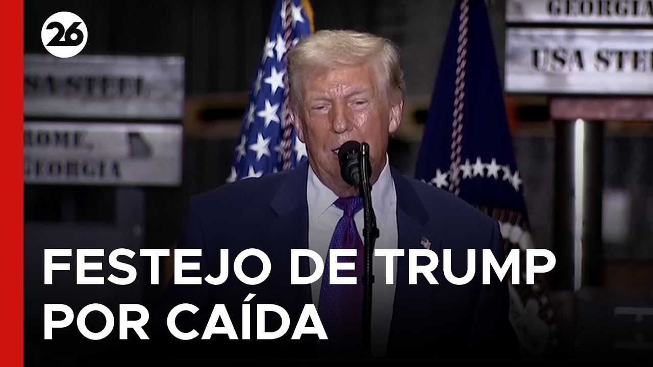 🚨 VICTORIA TOTAL EN EE. UU. | El festejo de Trump por la caída del 