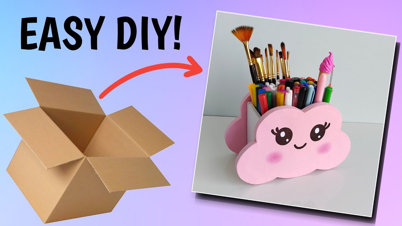 Handmade Pen Stand That Everyone Will Love || Art Ideas