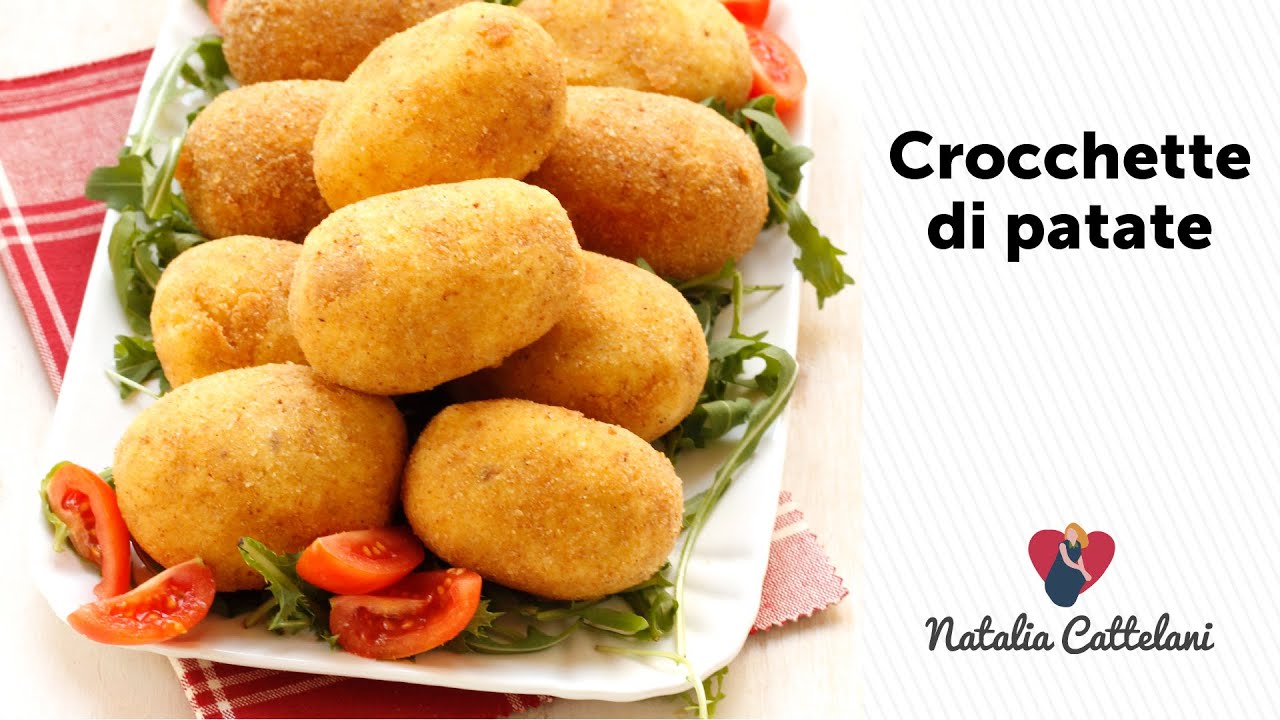 CROCCHETTE DI PATATE CON FORMAGGIO FILANTE | Ricetta facile | Natalia Cattelani
