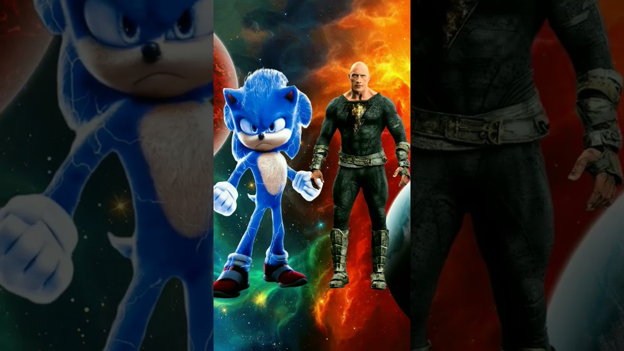 sonic Vs 3 round in marvel and DC