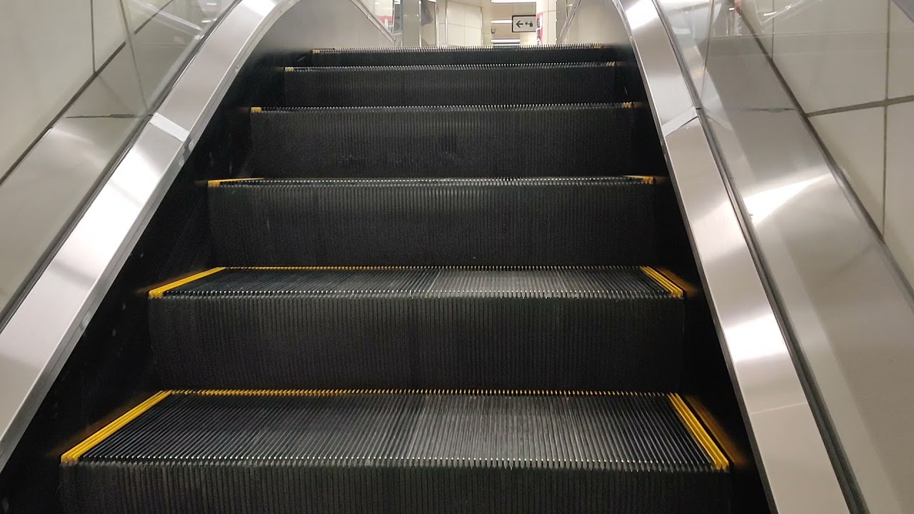 TOSHIBA escalator 東芝エスカレーター 地下鉄 Osaka Metro 大阪メトロ鴫野駅 改札内