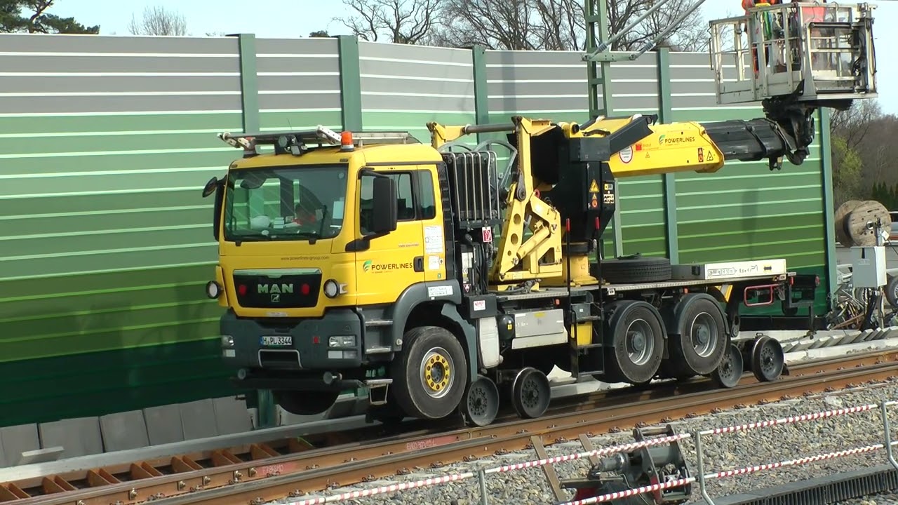 Ausbau Dresdner Bahn, Teil 128, Mahlow, Blankenfelde, Buckower Chaussee, Attilastraße, 26.03.2024
