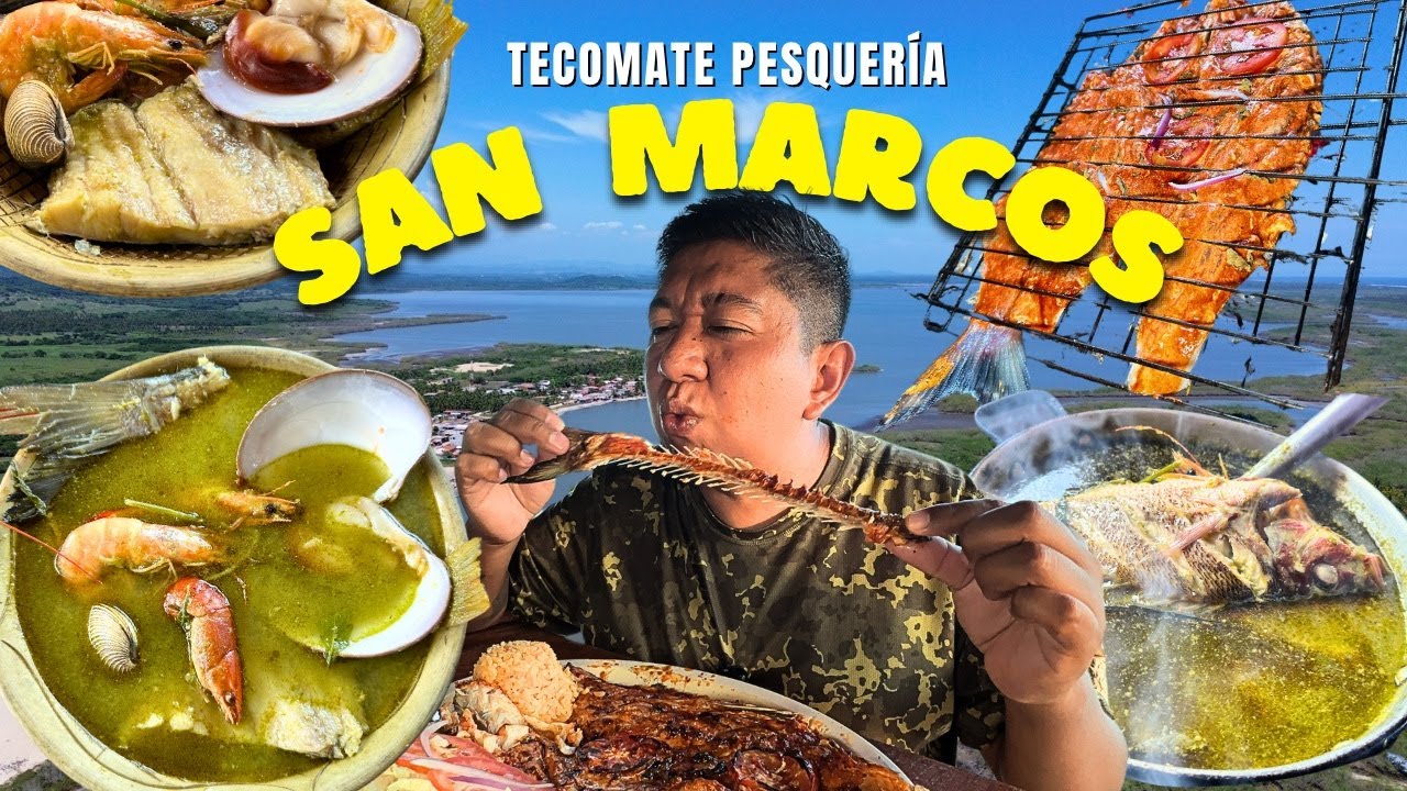 ¡Caldos arrechos de la Costa Chica! Delicias de Tecomate Pesquería | San Marcos.