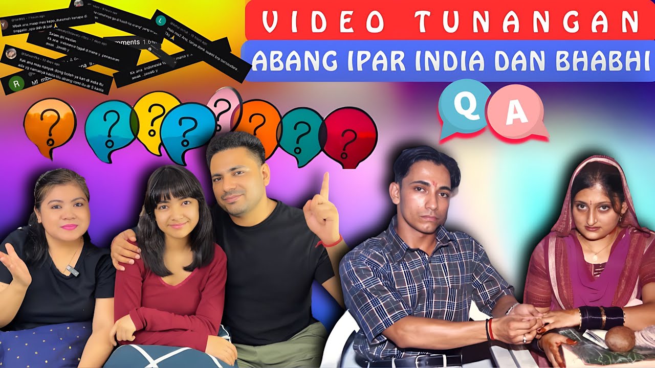 Q&A KELUARGA MALHOTRA‼️Video Tunangan Abang Ipar India Dan Bhabhi‼️