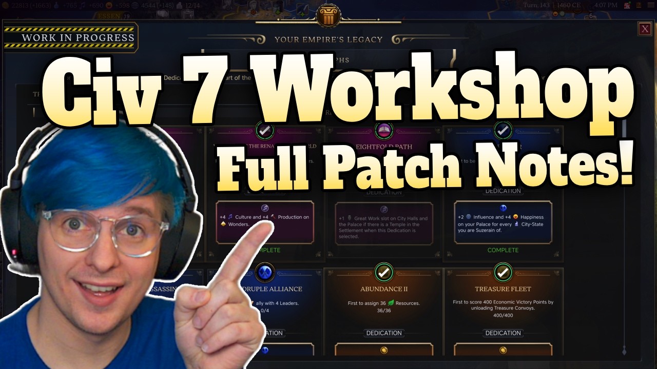 Everything NEW Coming to Civ 7 Beta! Firaxis Feature Workshop