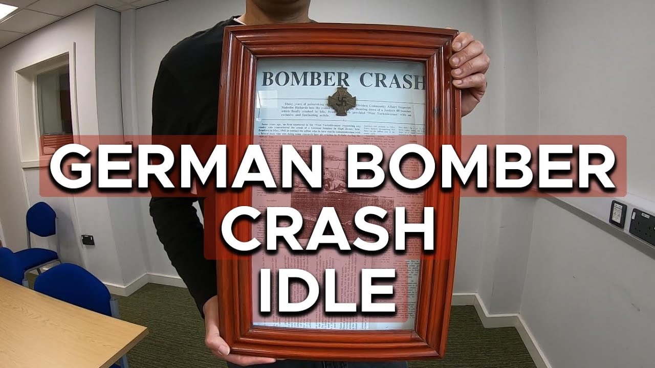 Crash Site Of The German Bomber Over Idle , Bradford