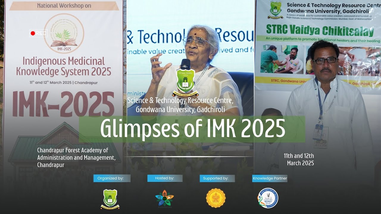 STRC, Gadchiroli organized the National Workshop on Indigenous Medicinal Knowledge System 2025
