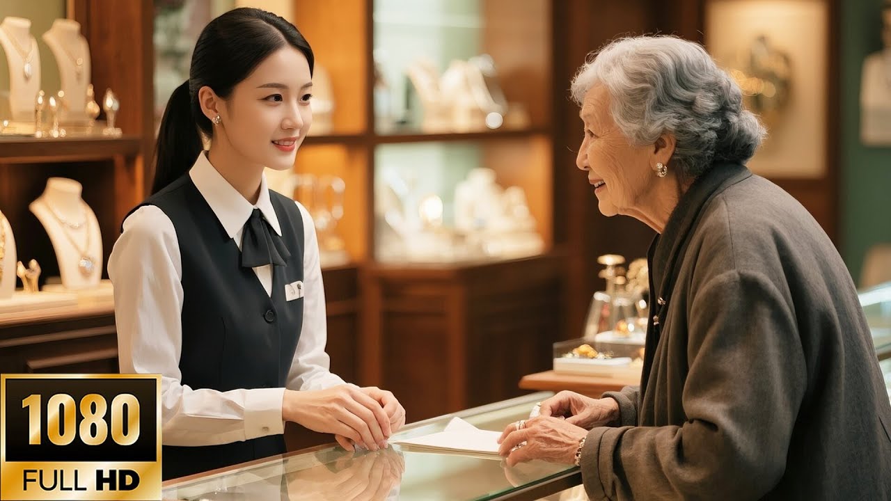 丑小鸭逆袭！实习生接待穷老太，哪料这竟是身价百亿的集团老总，当场升职！#最新电影 #华语电影