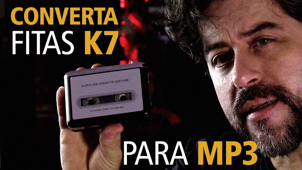 COMO TRANSFERIR A SUA FITA K7 PARA O COMPUTADOR #tape
