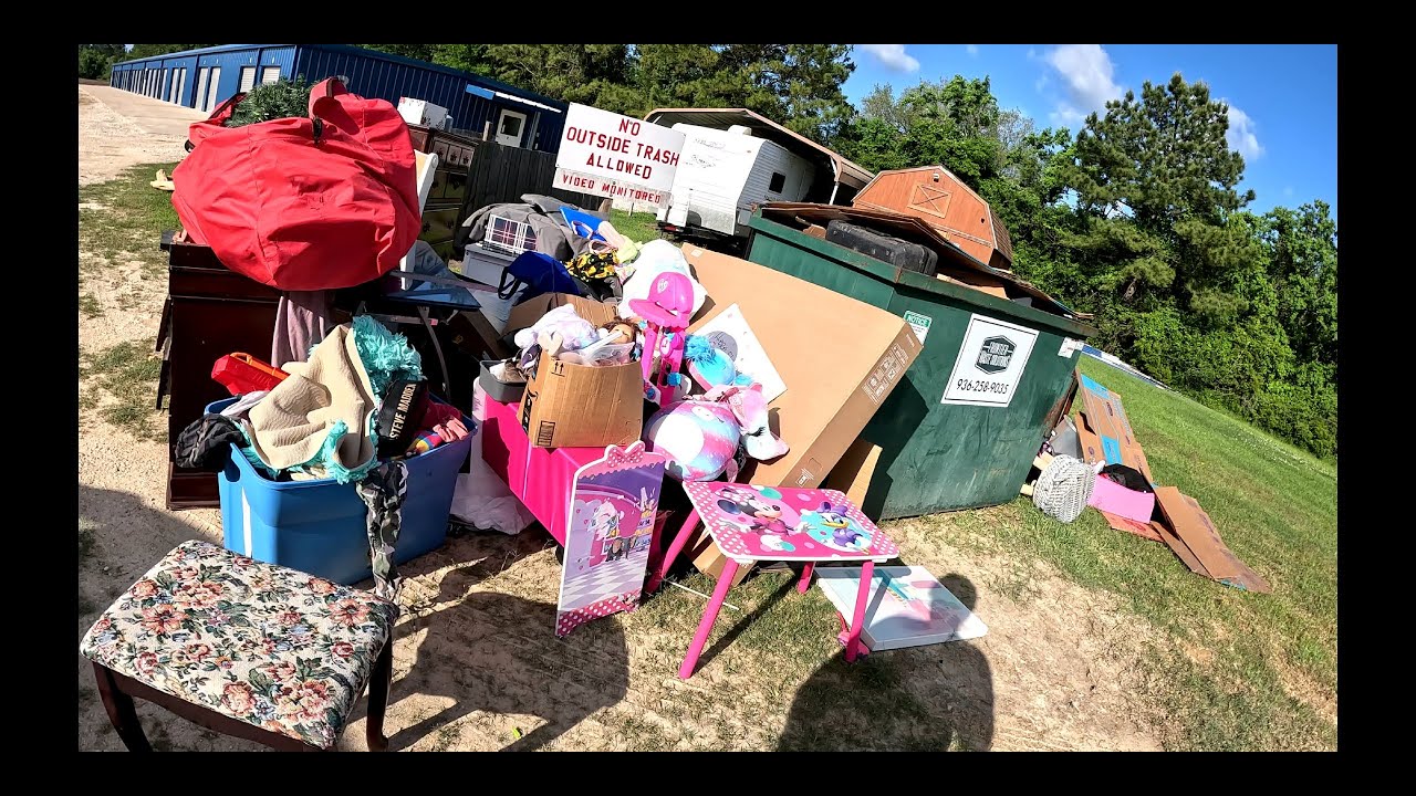 STORAGE DUMPSTER DIVE
