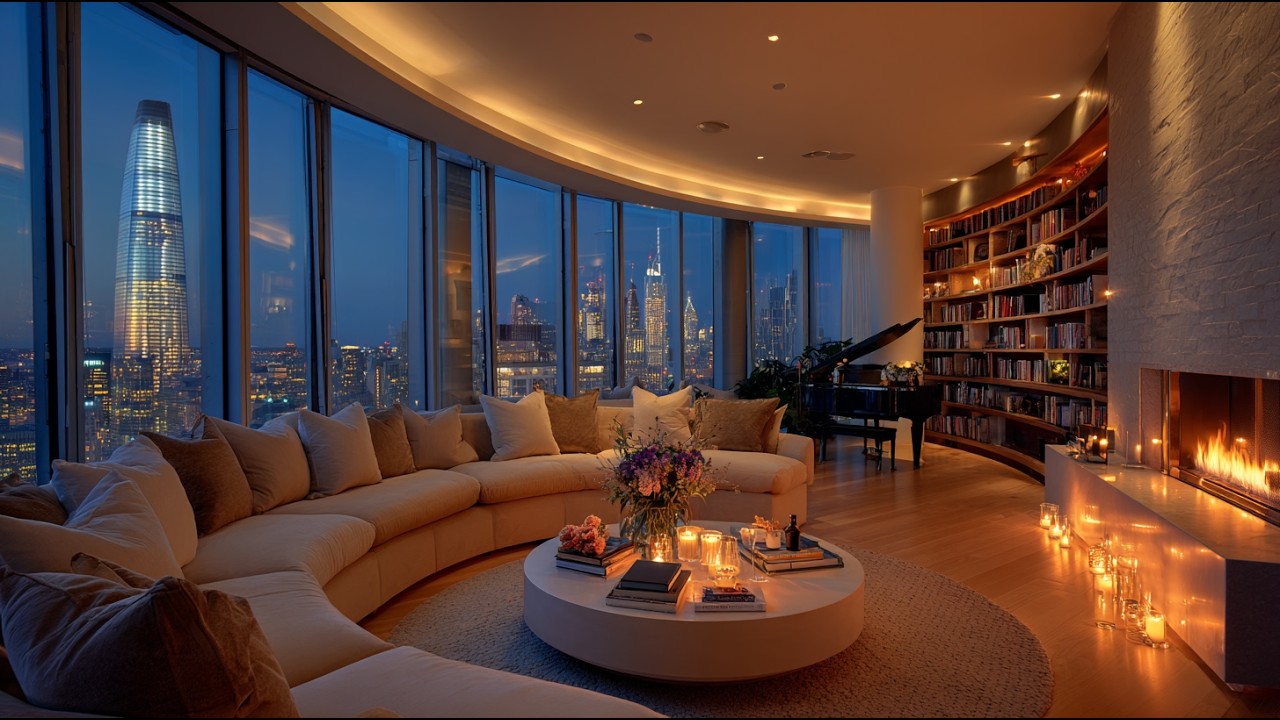 Bay Area Night Piano Jazz – Deep Focus Coding & Smooth Loft Instrumental Mix