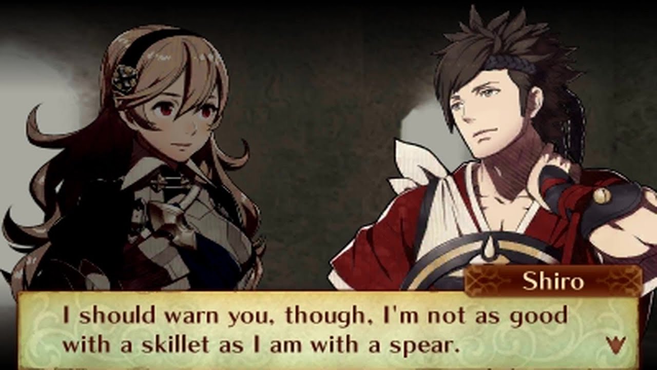 Fire Emblem Fates: Birthright - Female Avatar (My Unit) & Shiro Support Conversations